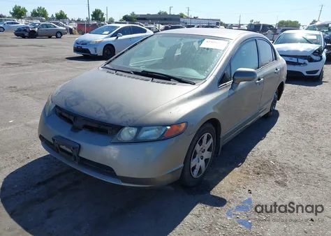 2006 Honda Civic Lx z USA, uszkodzony, nr VIN 1HGFA16576L139874